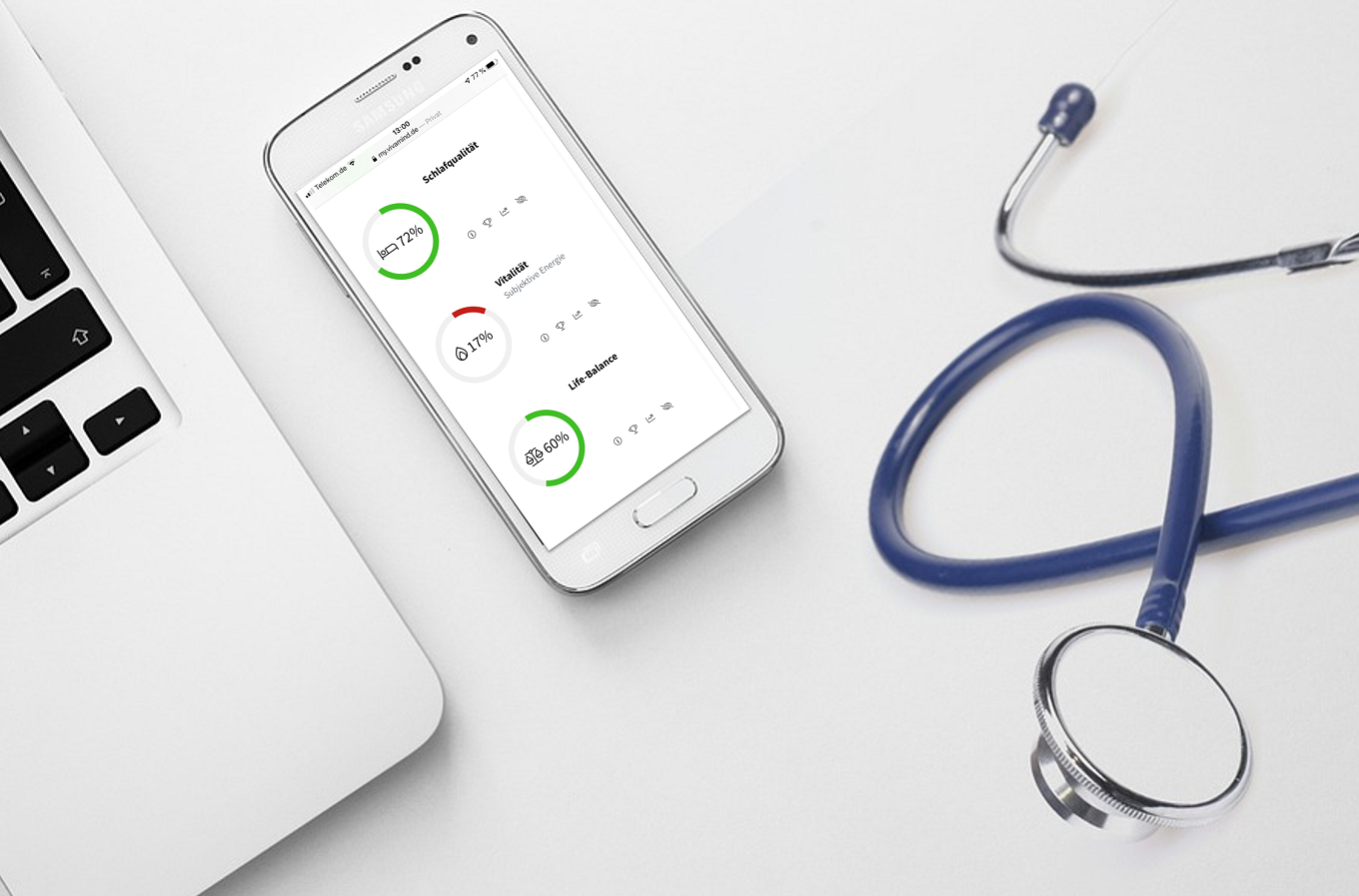 Digital Health Application - mHealth vivamind